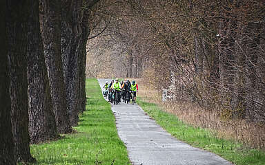 Gefuehrte Radtour