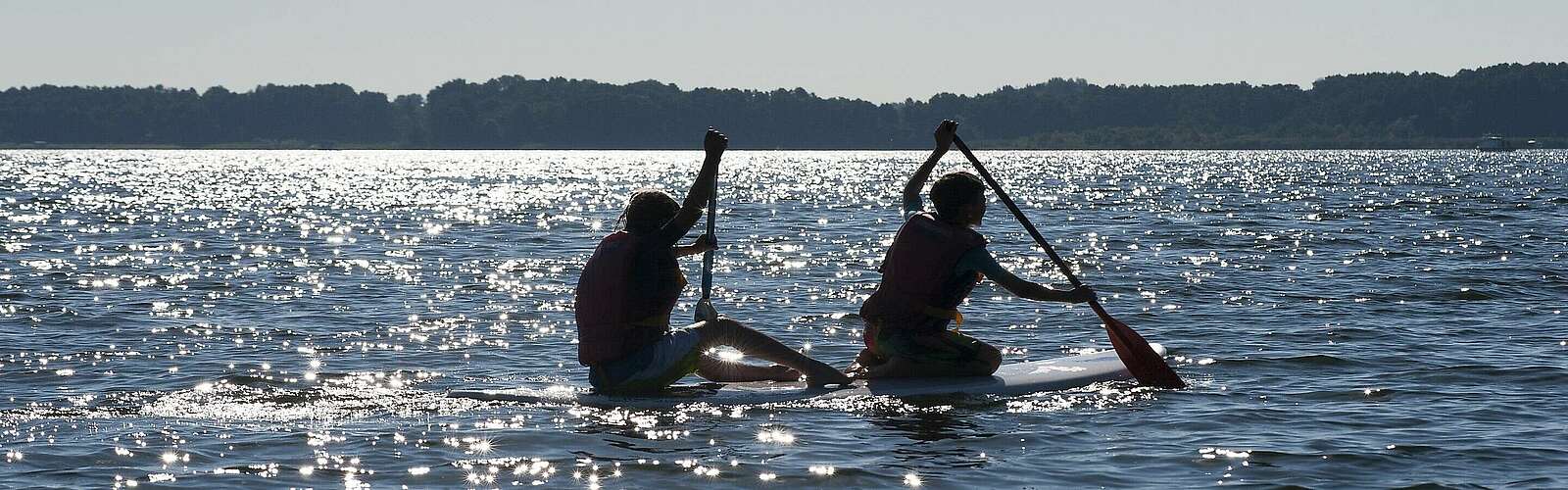SUP auf Wolziger See