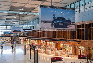 BER Flughafen Berlin Brandenburg Shops
