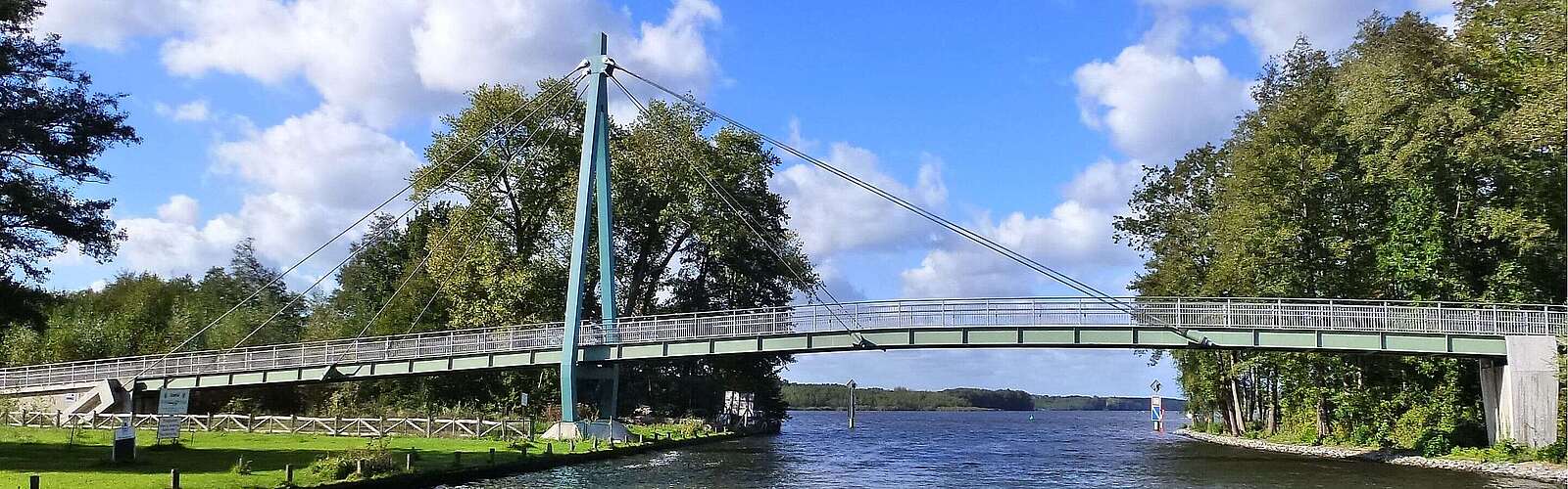Fahrradbrücke über die Dahme