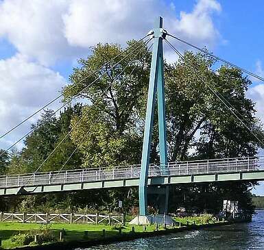 Fahrradbrücke über die Dahme