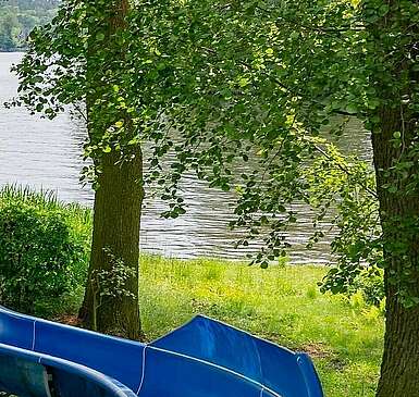 Rutsche im Strandbad Neue Mühle in Königs Wusterhausen