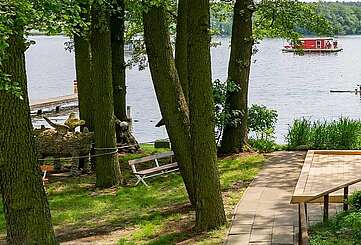 Rutsche im Strandbad Neue Mühle in Königs Wusterhausen