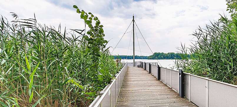 Seebrücke in Teupitz