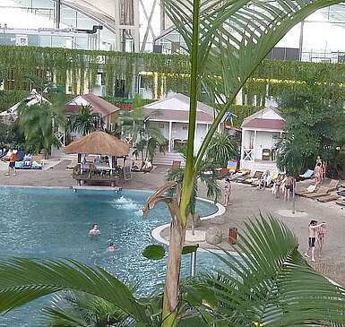 Südseelagune im Tropical Islands
