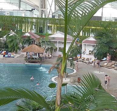 Südseelagune im Tropical Islands